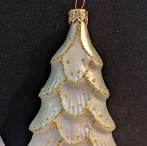 VINTAGE Glass Christmas Tree Czech Republic
